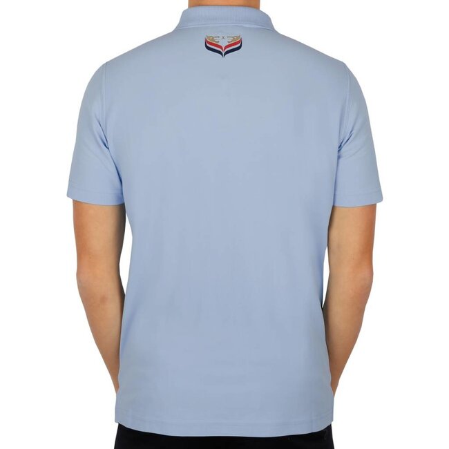 Heren Polo JL Flag Lt Azul