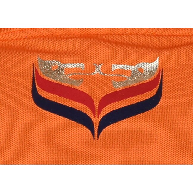 Heren Longsleeve Polo JL High Orange