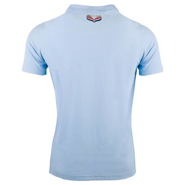 Heren Polo JL Flag Lt Azul