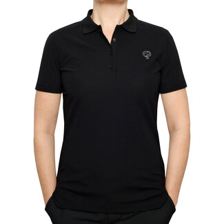Q1905 Dames Polo Square Black