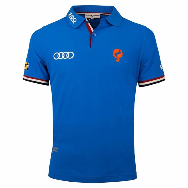 Heren Polo Joost Luiten Limited Edition Dutch Blue