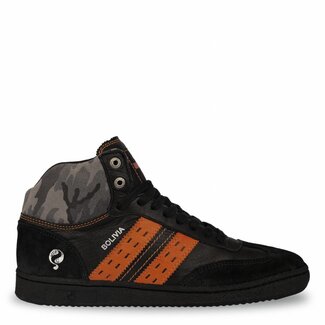 Q1905 Heren Dakar Sneaker Bolivia Black / Orange
