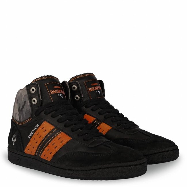 Heren Dakar Sneaker Argentina Black / Orange