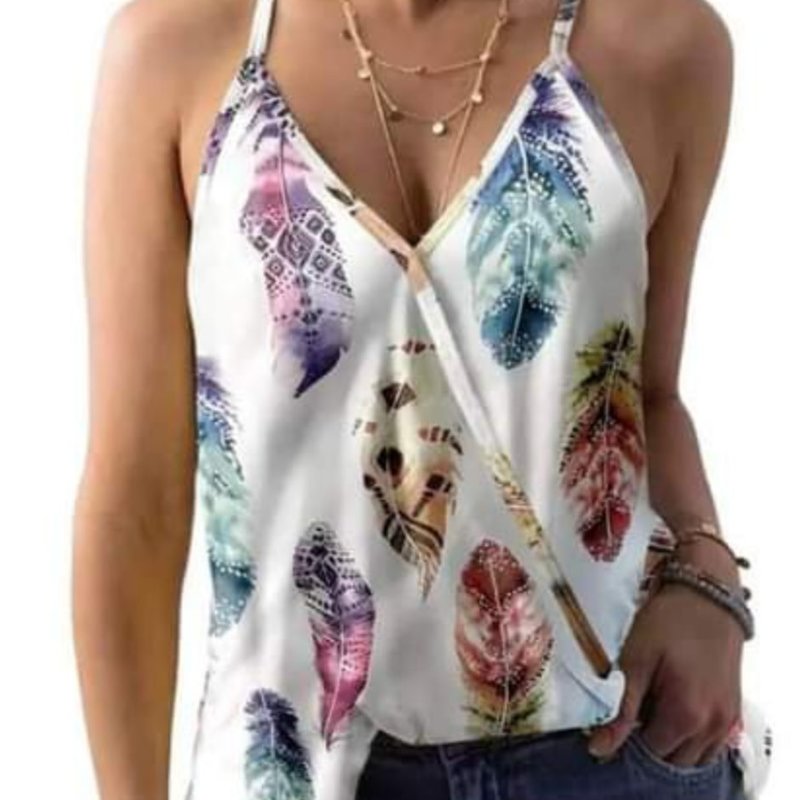 Purple Tropical Top