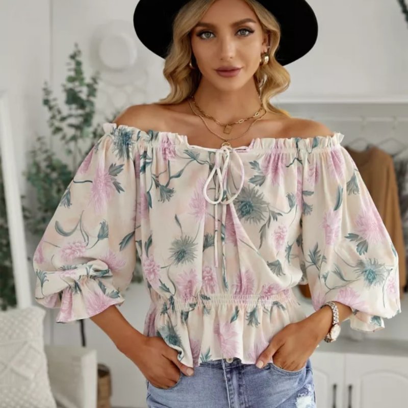 Floral Print Blouse