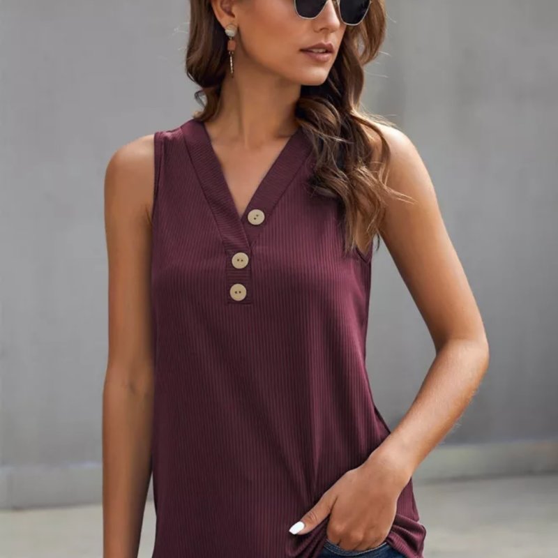 Maroon 3 button Top