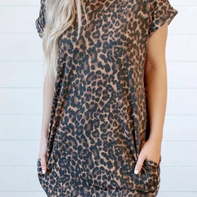 Leopard Short Dress