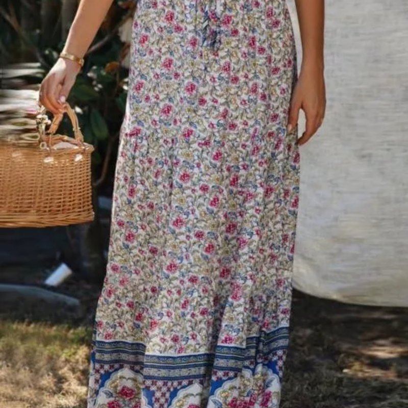 Blue Long Skirt