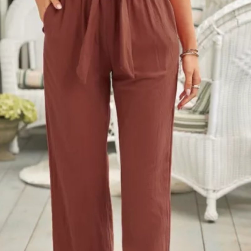 Rust Long Pants