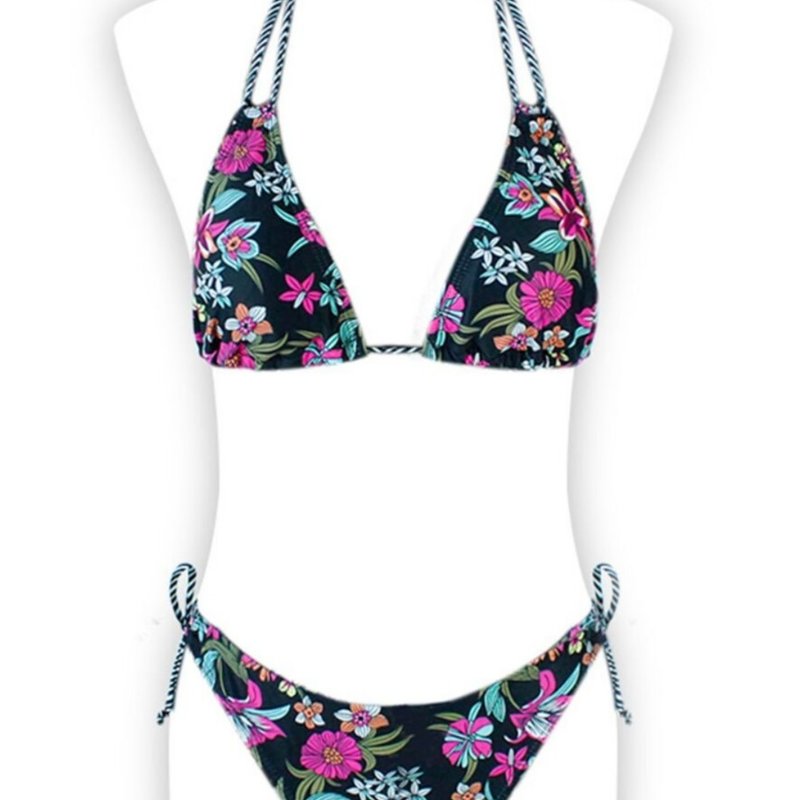 Pink Floral Bikini
