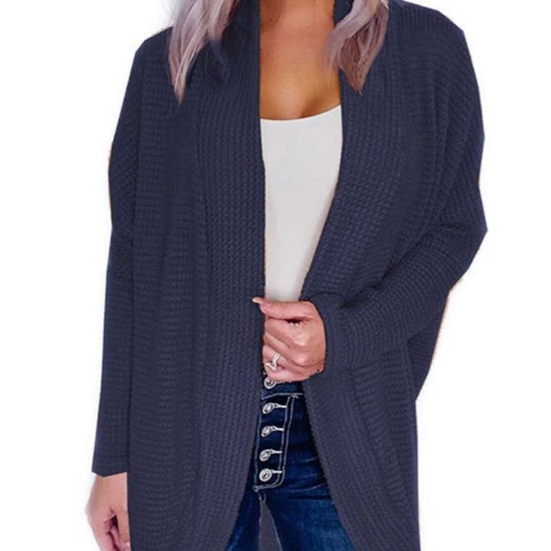 Blue Long Cardigan