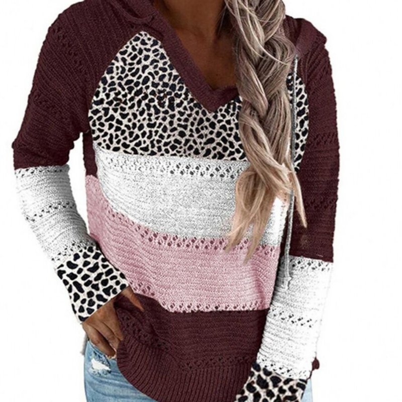 Rust Leopard Print