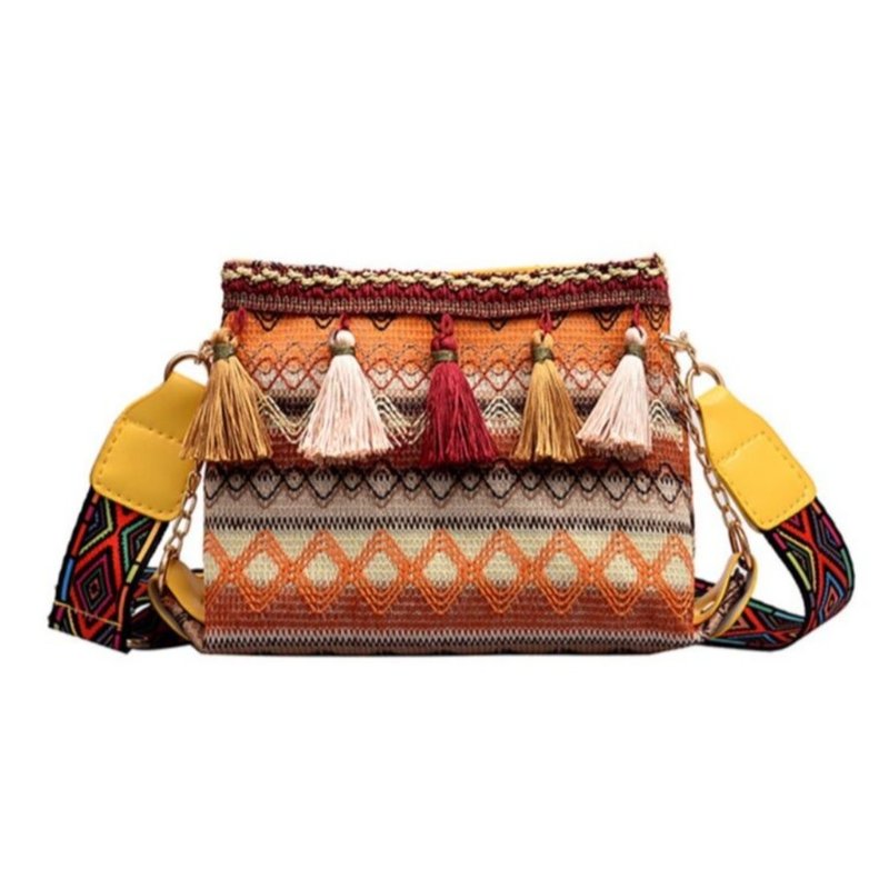 Yellow Bohemian Bag