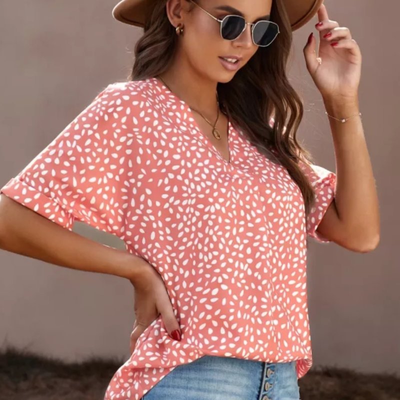 Apricot Chloe V-neck