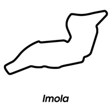 Imola circuit sticker