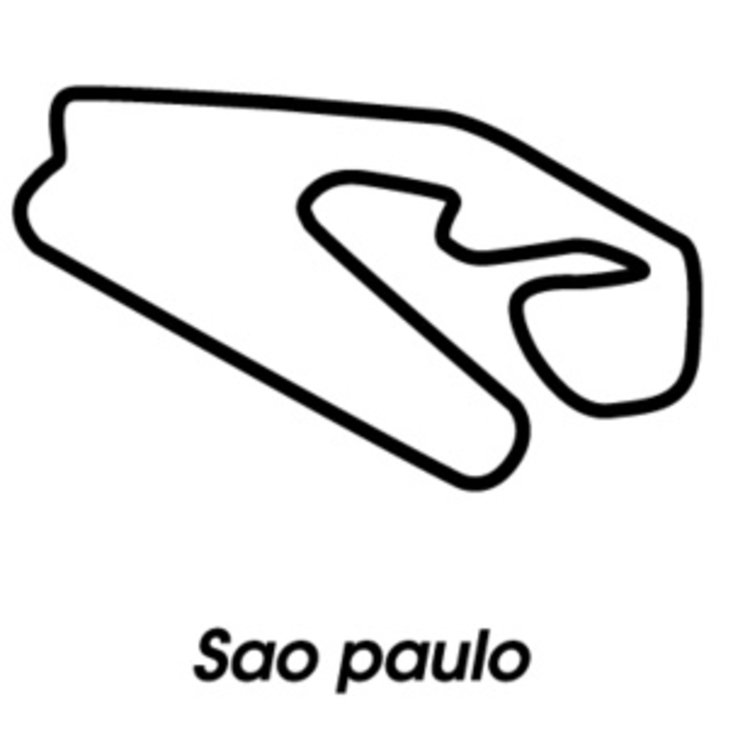 Sao Paulo circuit sticker