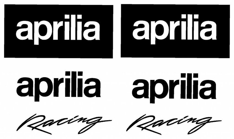 Aprilia stickerset