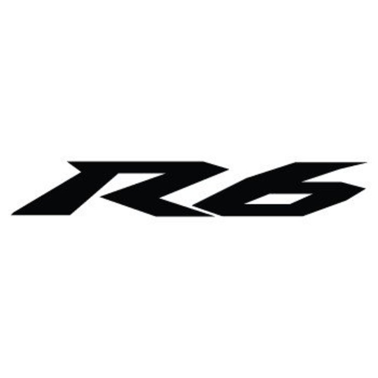 Yamaha R6 logo sticker