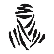 Dakar logo sticker