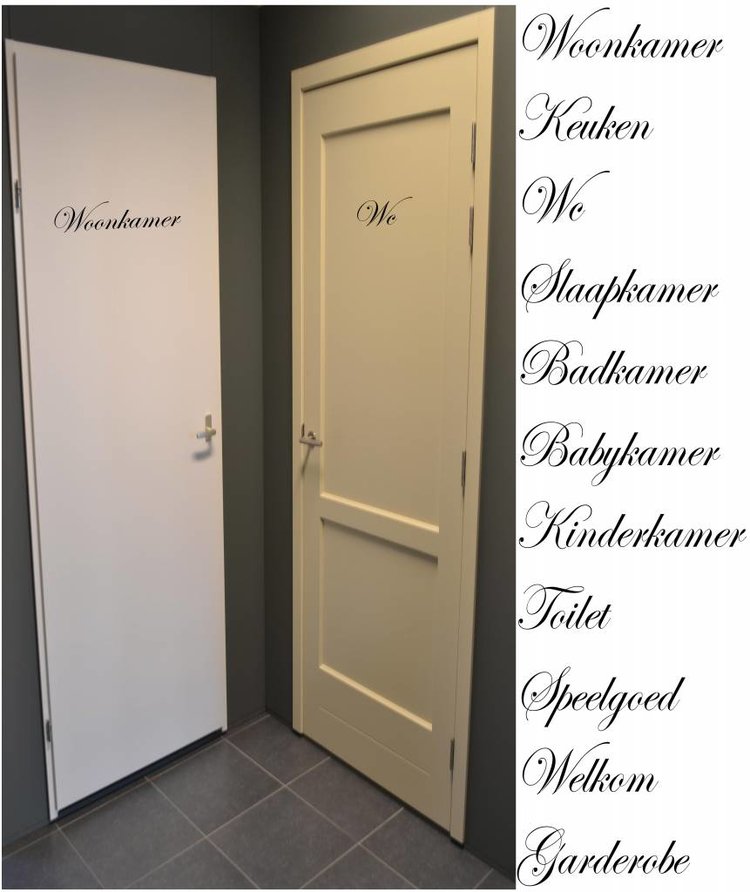 Deurstickers