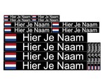Naam stickerset Naam stickerset