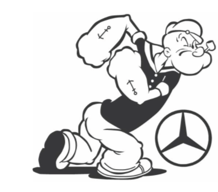 Popeye Mercedes