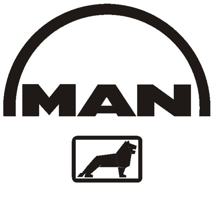 MAN logo - Stickerloods.nl