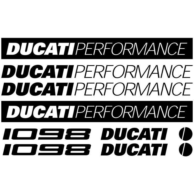 Ducati Ducati 1098 Sticker set