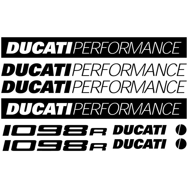 Ducati Ducati 1098R Sticker set