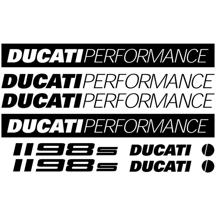 Ducati Ducati 1198S Sticker set