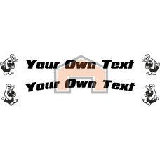 je eigen tekst met Angry Duck