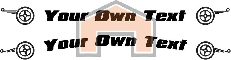 je eigen tekst met DAF logo