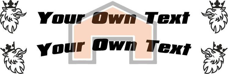 je eigen tekst scania logo