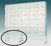 Metalen standaard voor kweekbox