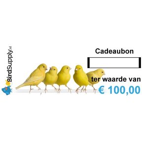 Waardebon ad € 100,00