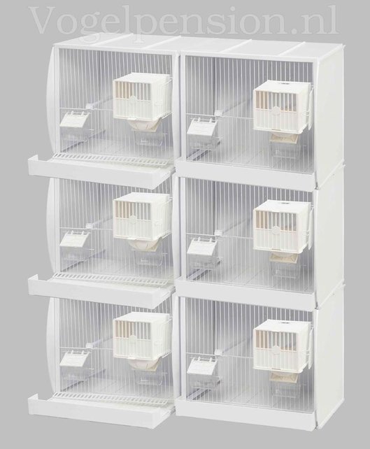 Kunststof broedkooien 6 delig