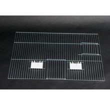 Voorfront voor broedkooi 60x40 cm – 2 klepjes, 1 draaideur & 1 deur