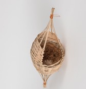 Bamboe nest voor wildzangvogels
