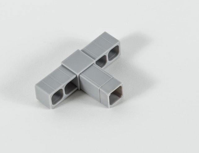 T-Verbindingsstuk voor aluminium | volièrebouw