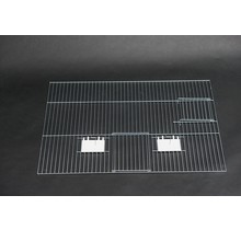 Voorfront 60x50 cm met 2 klepjes, 1 deur & nestkastdeur
