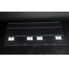 Voorfront broedkooi 80 x 40 cm – 2 deuren & 4 klepjes
