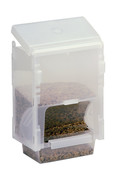 Kunststof voersilo broedkooi – 1 kg zaden | Duurzaam & praktisch Kunststof voersilo broedkooi – 1 kg zaden | Duurzaam & praktisch