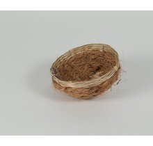 Kanarienest 12 cm kopen – Natuurlijk cocos en pitriet nest voor kanaries