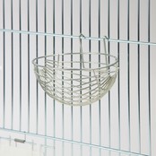 Hoogwaardig kanarie nest | Gepoedercoat metaal