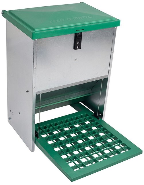 Automatische voerbak 12 kilo Automatische voerbak 12 kilo