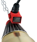 Armatuur warmtelamp met 2-standen schakelaar – optimaal comfort en controle