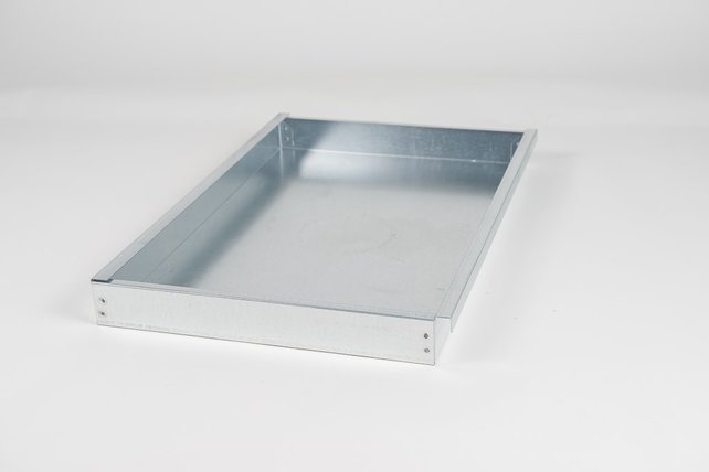 Aluminium broedkooi 100 cm breed 2 vakken met tropen nestlade Aluminium broedkooi 100 cm breed 2 vakken met tropen nestlade