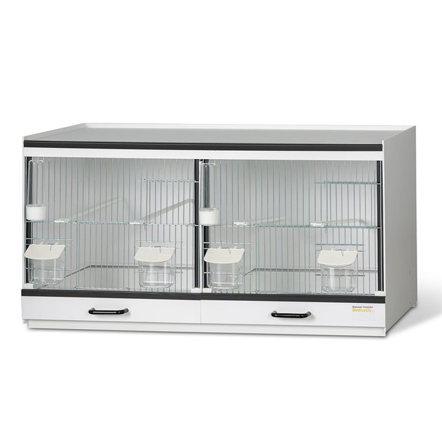 Kunststof broedkooi 2 delig Kunststof broedkooi 2 delig