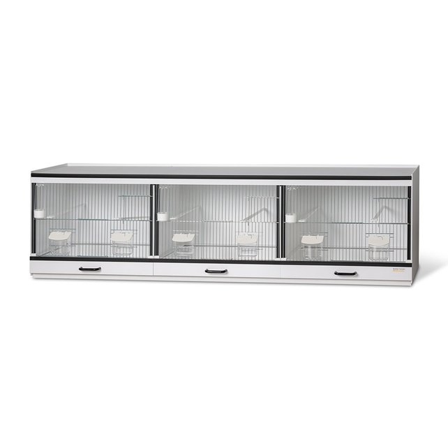 Kunststof broedkooi 3 delig Kunststof broedkooi 3 delig