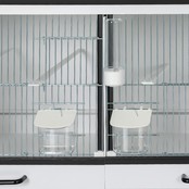 Kunststof broedkooi 3 delig Kunststof broedkooi 3 delig